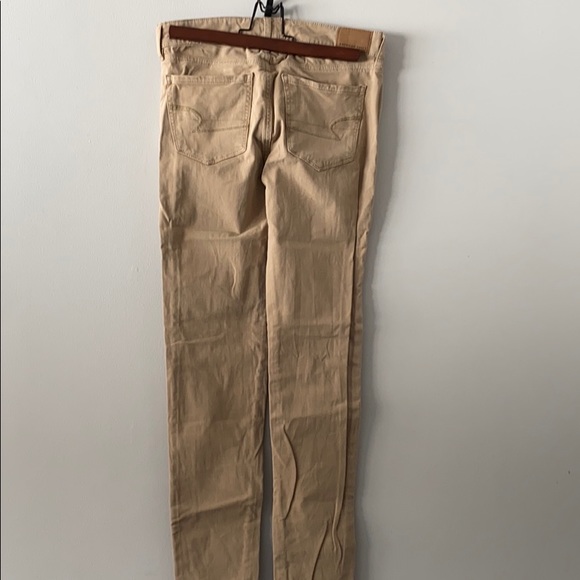 American Eagle Khaki Jeggings - Picture 2 of 2